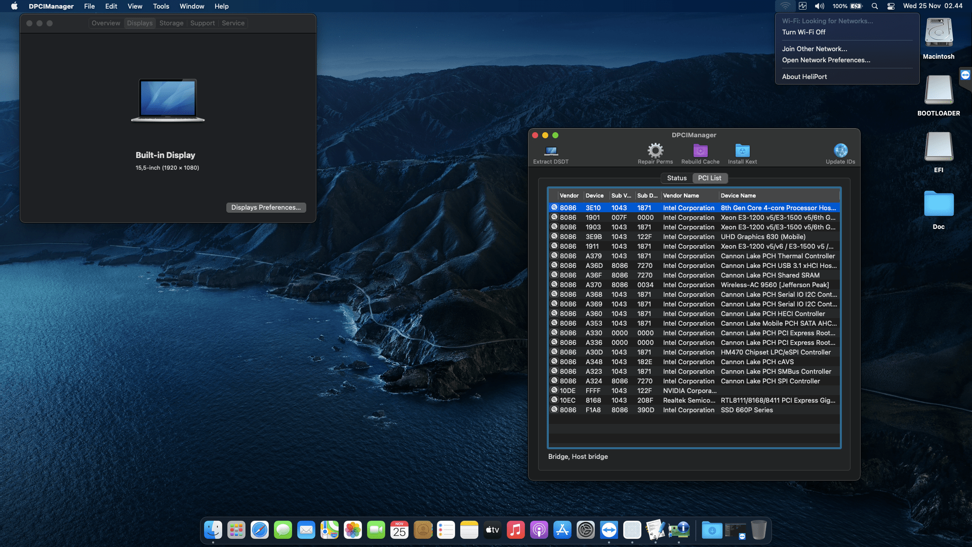 Asus ROG Strix III G531GD I505G3T [CoffeeLake   Intel UHD 630 + I2C]   OpenCore 2